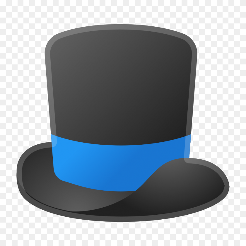 1024x1024 Top Hat Icon Noto Emoji Clothing Objects Iconset Google - Tophat PNG