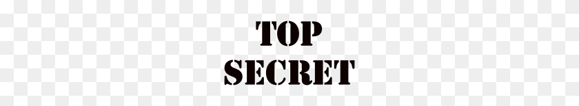 190x95 Top Secret - Top Secret PNG