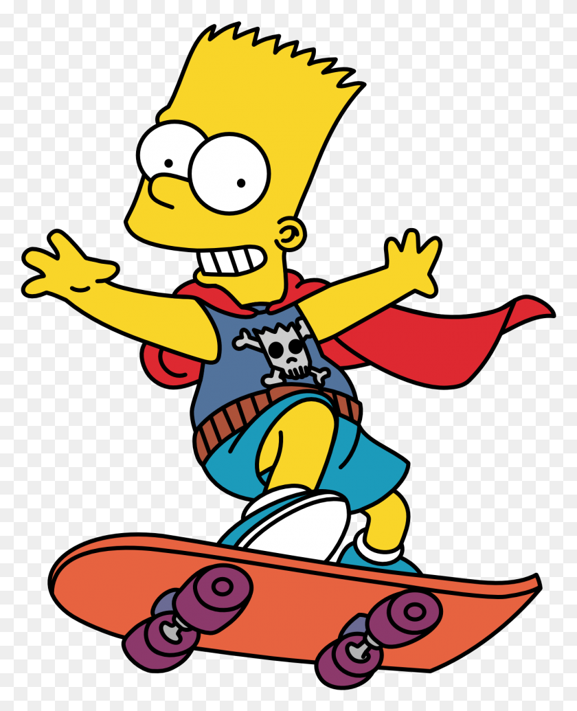 1290x1614 Top Simpson Clipart - Bart Simpson Clipart