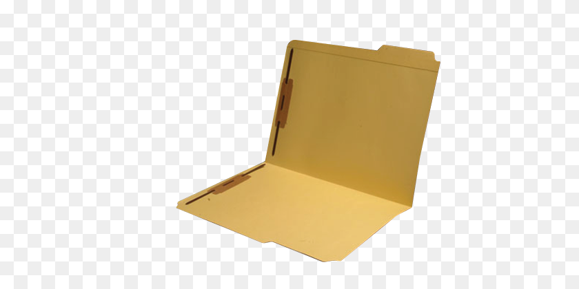 640x360 Top Tab Colored Folders With Fasteners Beagle Legal - Manila Folder PNG