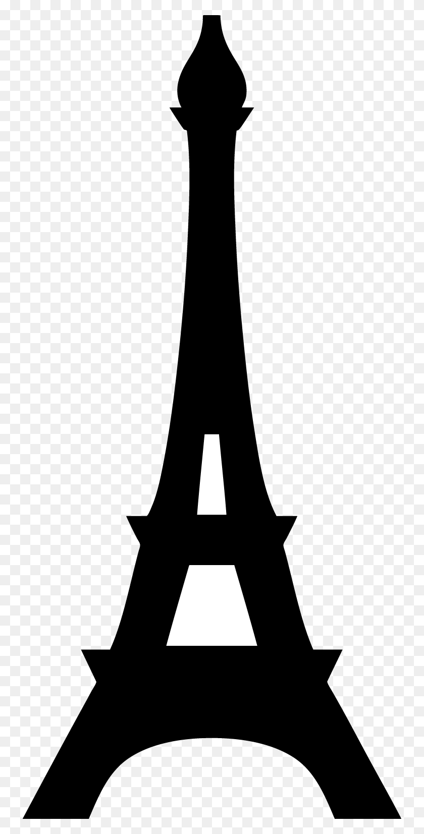 750x1593 Лучшие Развлечения В Париже - Эйфелева Башня В Париже Клипарт