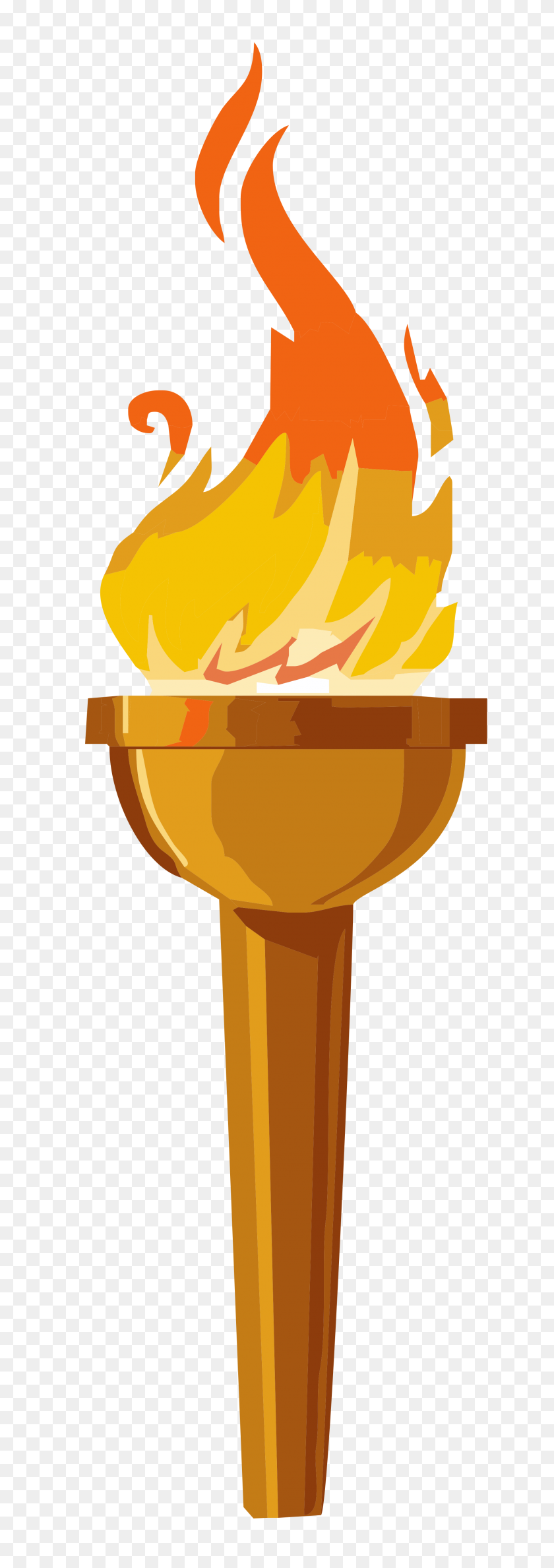 2000x5944 Torch Clipart - Special Olympics Clipart