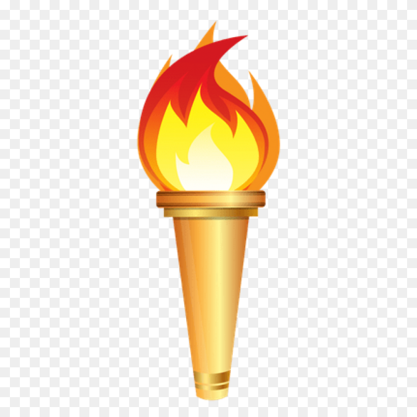 1024x1024 Факел - Скачать Бесплатный Клипарт - Олимпийский Факел
