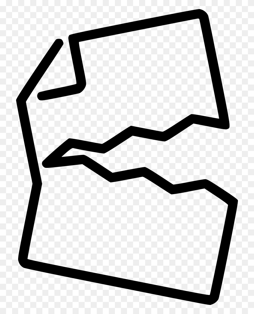 734x980 Torn Document Png Icon Free Download - Torn PNG