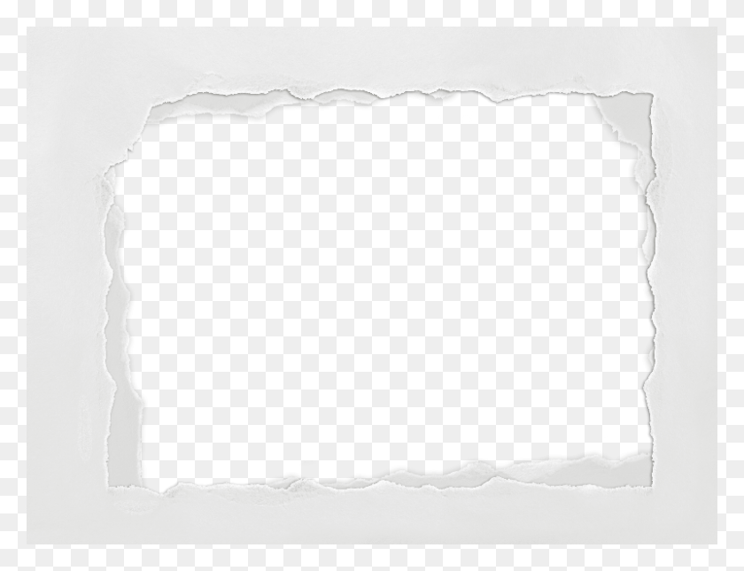 800x600 Torn Paper Frame Png Texture Free - Rip Paper PNG