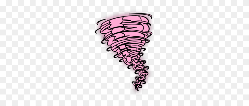 210x299 Tornado Pink Clip Art - Twister Clipart
