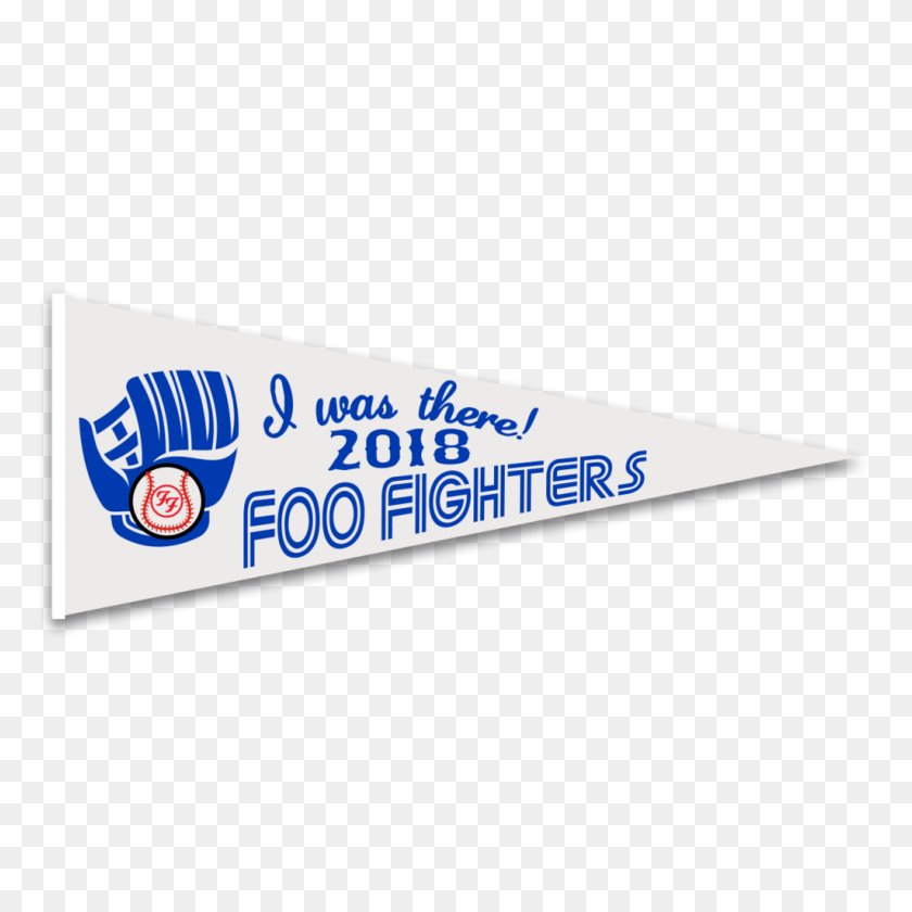 1024x1024 Toronto Fieltro Banderín De Foo Fighters Tienda Oficial - Banderín Png
