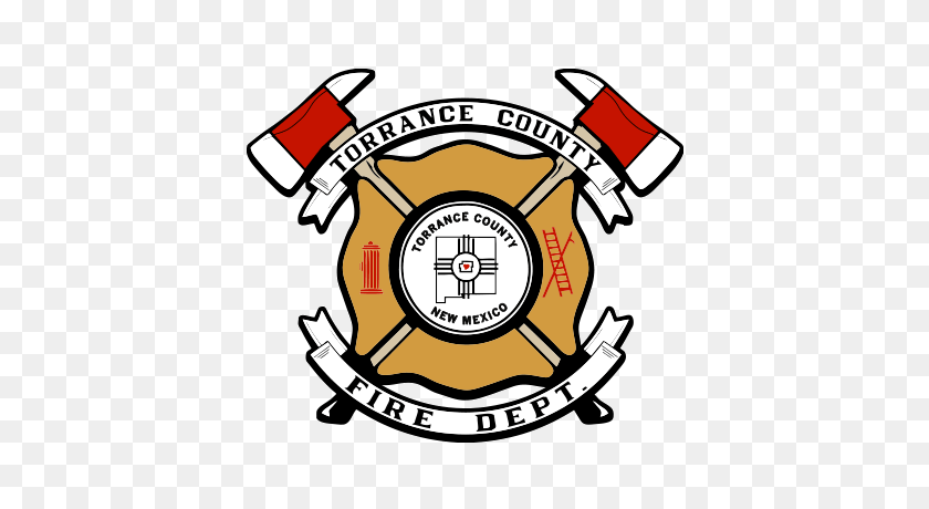 400x400 Torrance County, New Mexico - Fire Department Logo Clipart