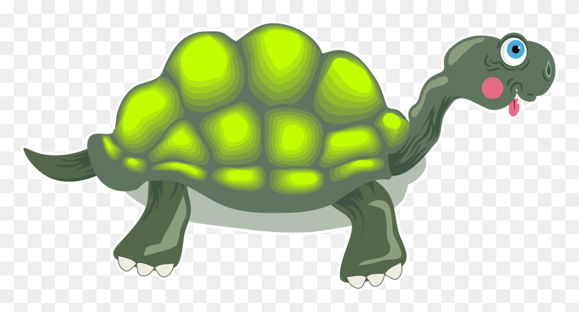 2279x1150 Tortoise Cartoon Icons Png - Tortoise PNG