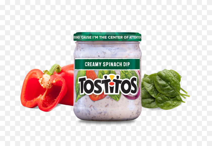900x600 Tostitos Creamy Spinach Dip - Spinach PNG