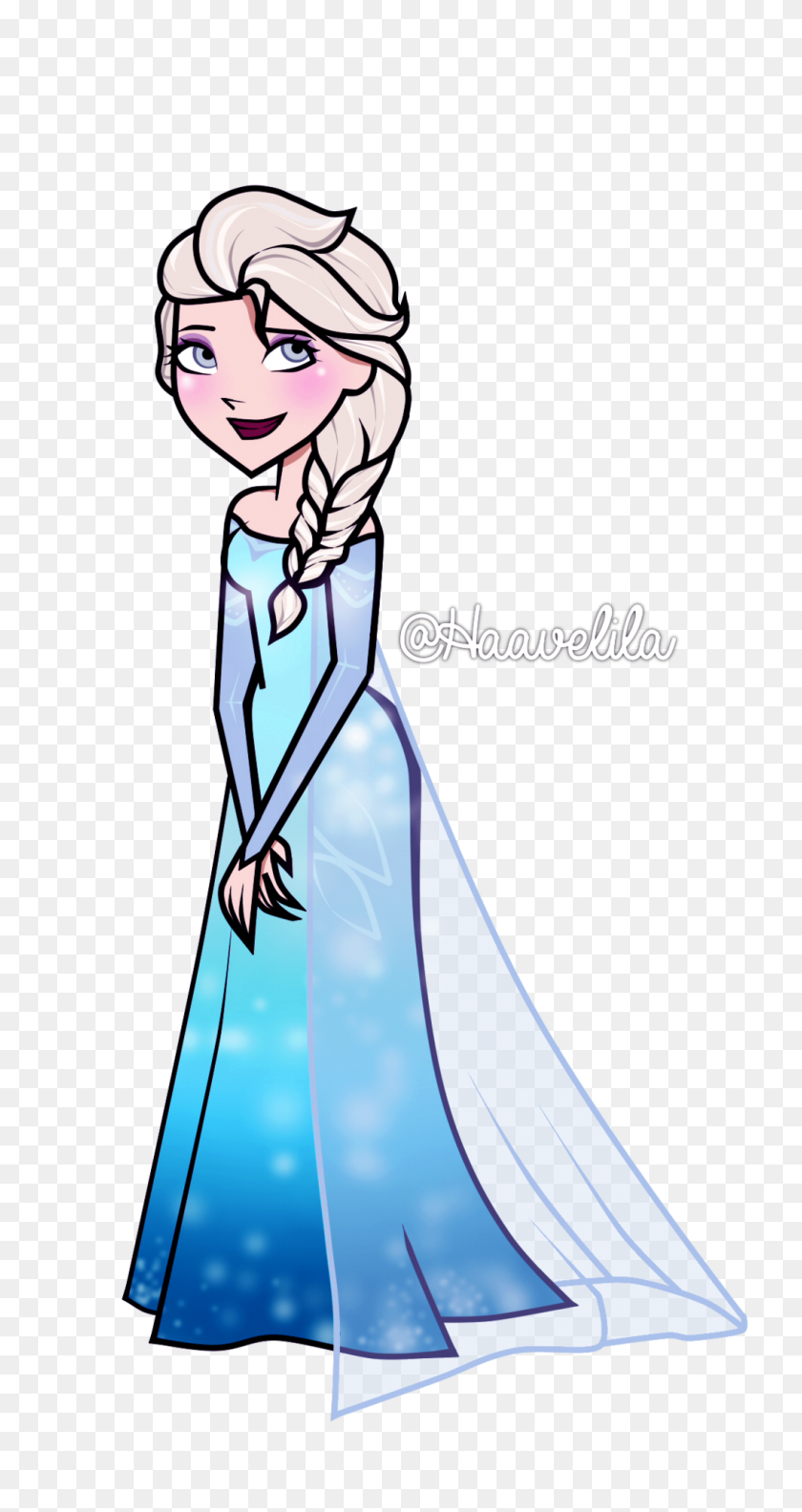 1024x2001 Total Drama Frozen Elsa - Эльза Холодное Сердце Клипарт