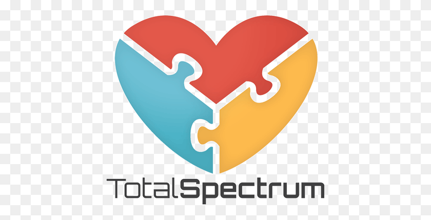 425x369 Total Spectrum Care Providing In Home Aba Services To Children - Spectrum Logo PNG