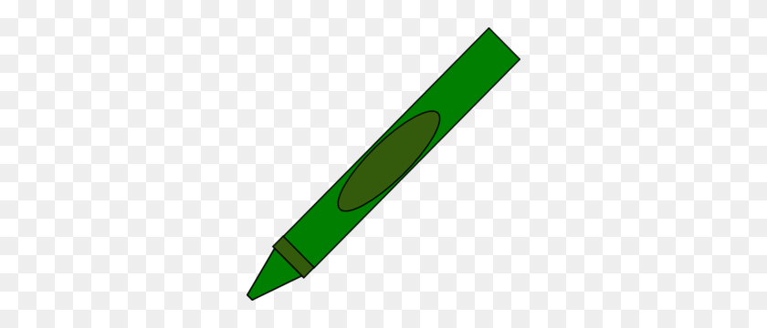 300x300 Totetude Green Crayon Clip Art - Green Crayon Clipart