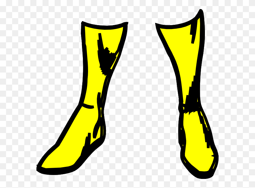 600x562 Totetude Rain Boots Clip Art - Snow Boots Clipart