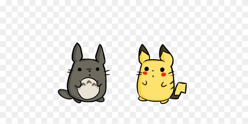 500x361 Totoro And Pikachu Discovered - Totoro PNG