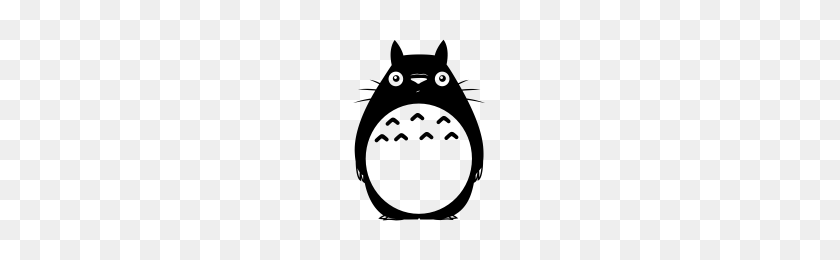 200x200 Totoro Icons Noun Project - Totoro PNG