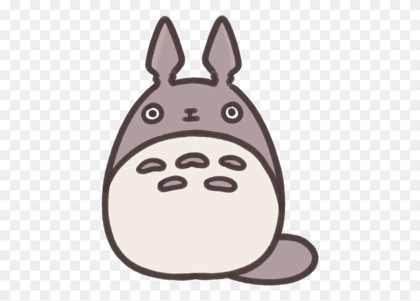 436x541 Totoro Kawaii Tatuajes Totoro, Japon Y Google - Totoro Png