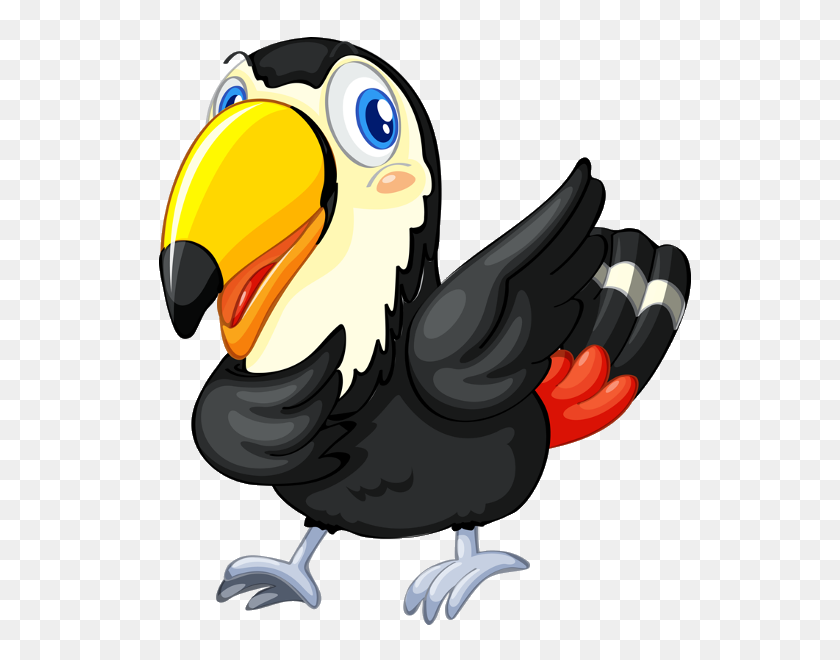 600x600 Toucan Cartoon Clipart Images Are Free To Copy For Your Own - Toucan Clipart