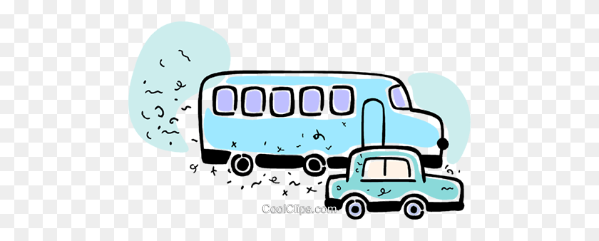 480x278 Туристические Автобусы Роялти Бесплатно Векторные Иллюстрации - Тур Клипарт
