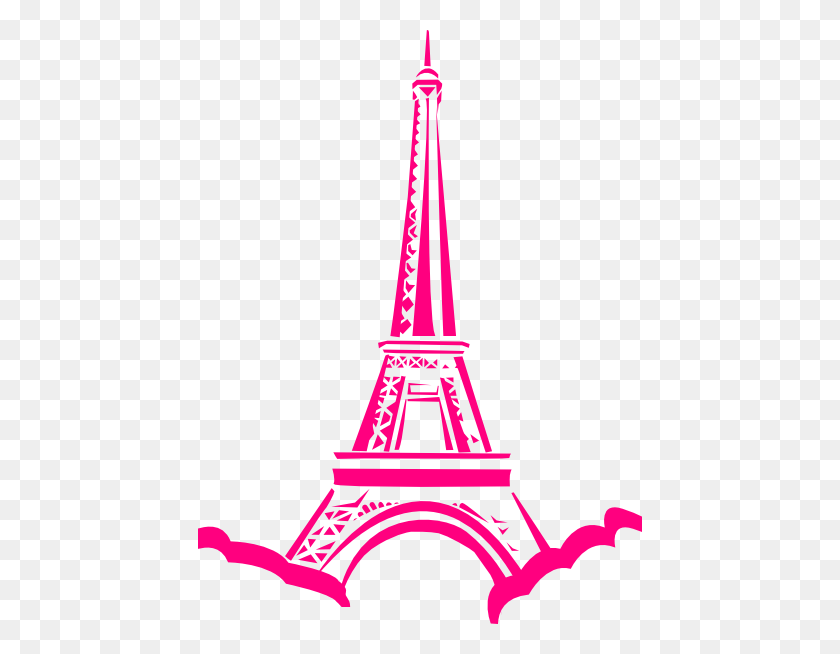 444x594 Tour Eiffel Clip Art - Tour Clipart