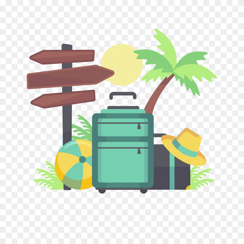 2000x2000 Tour Travel Png Hd Vector, Clipart - Travel PNG