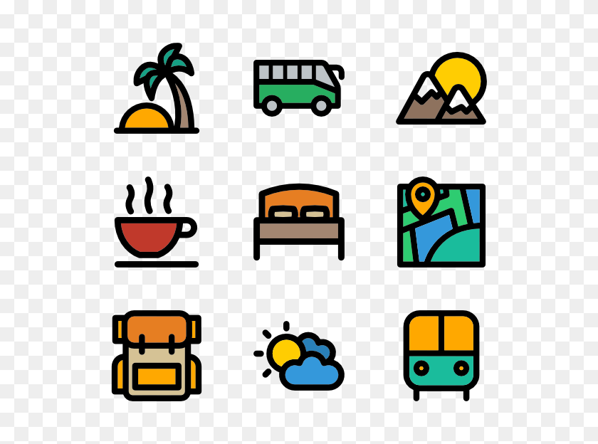 600x564 Tourism Icon Packs - Tourist PNG