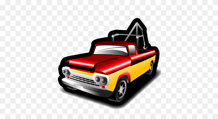 400x400 Tow, Truck Icon - Tow Truck PNG