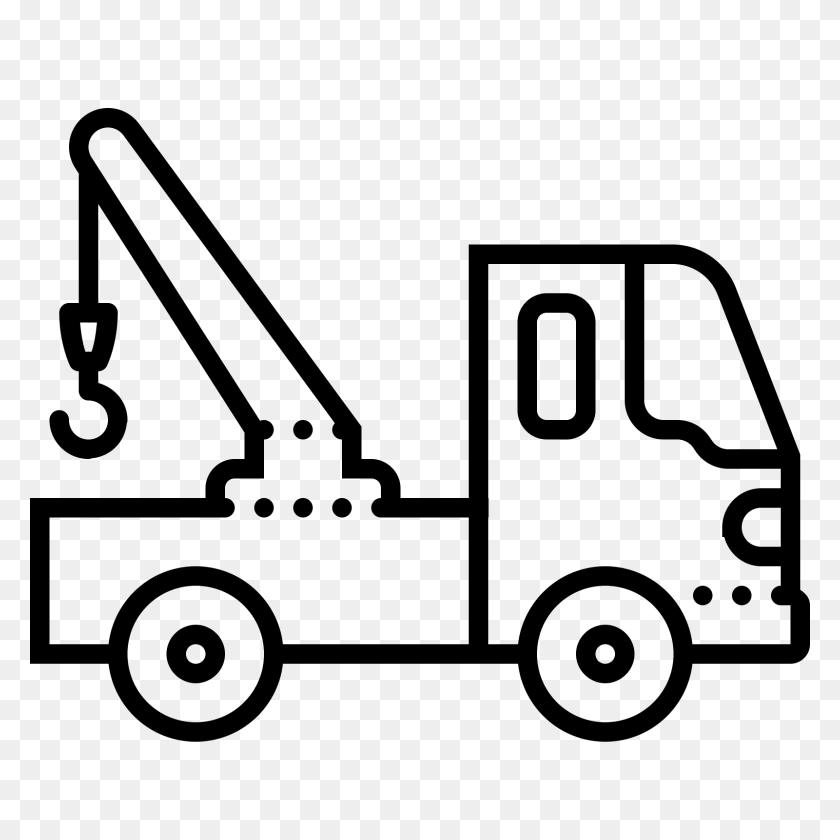 1600x1600 Tow Truck Icon - Truck Icon PNG