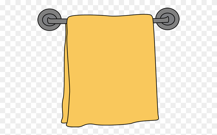 550x465 Towel Clipart - Fold Clipart