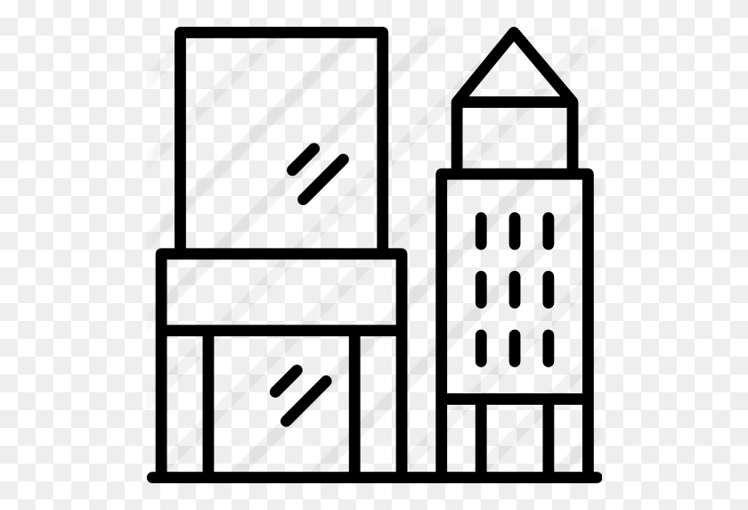 512x512 Town - City Icon PNG