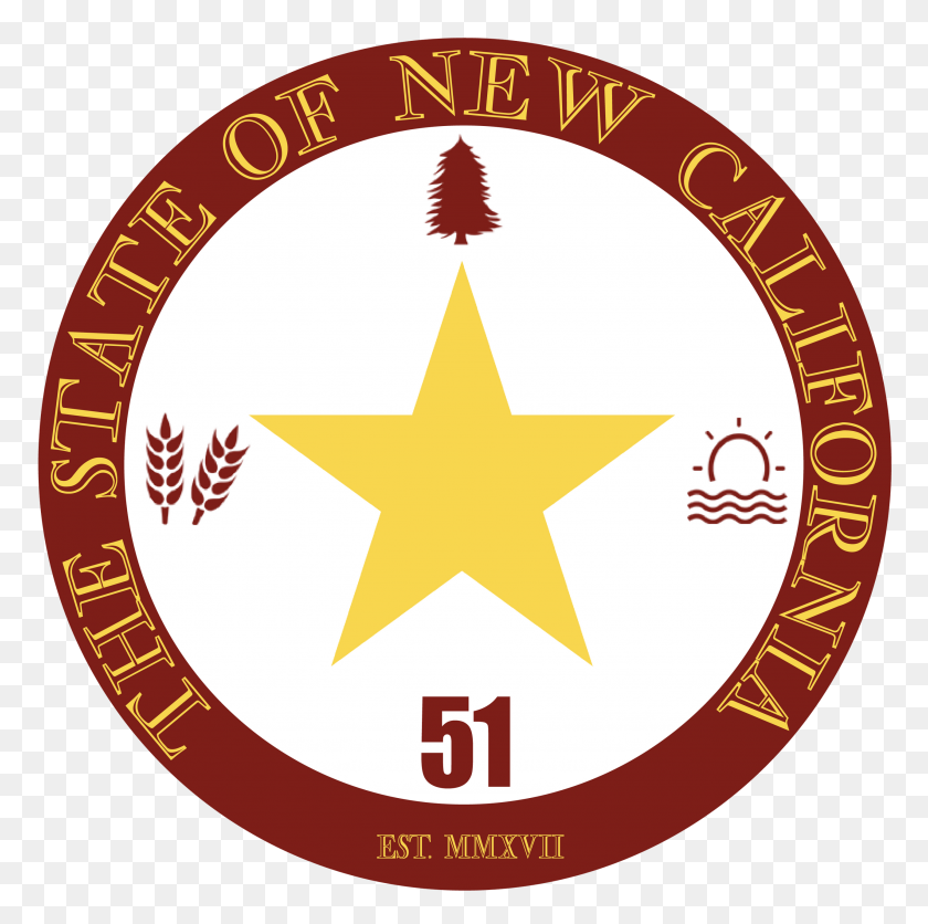 2560x2550 Ayuntamientos De Nueva California - Bandera De California Png