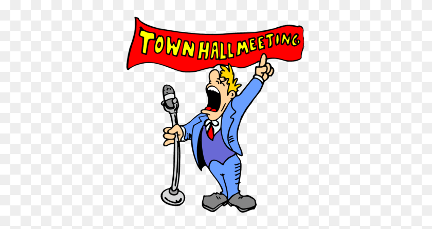 350x386 Town Meeting Cliparts - Meeting Clipart