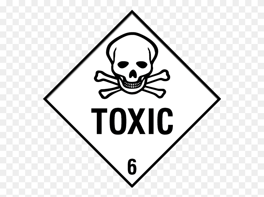 567x567 Toxic Sign - Toxic PNG