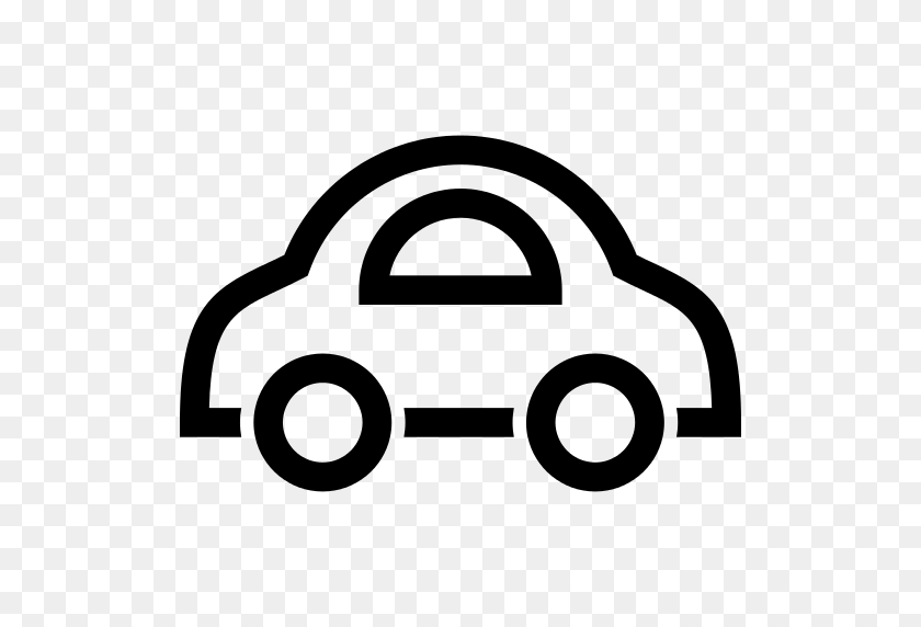512x512 Toy Car Outline Png Icon - Toy Car PNG