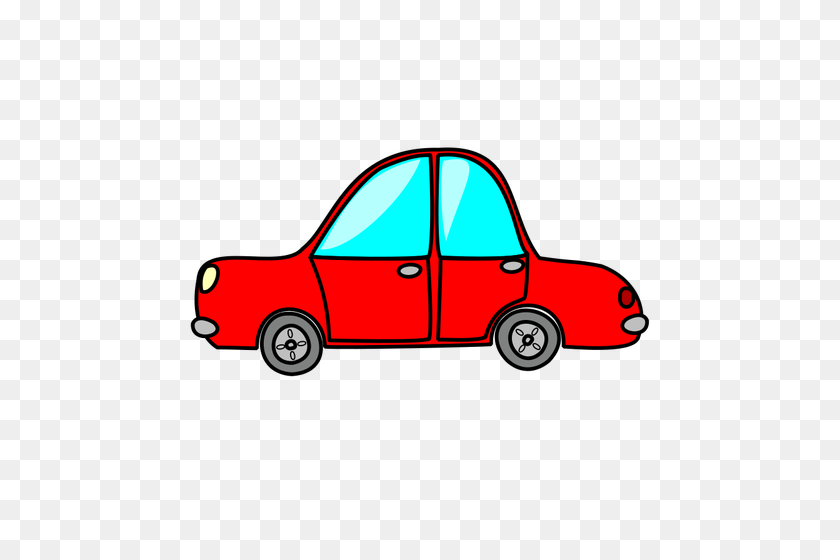 500x500 Toy Car Vector Clip Art Image - Car Trunk Clipart