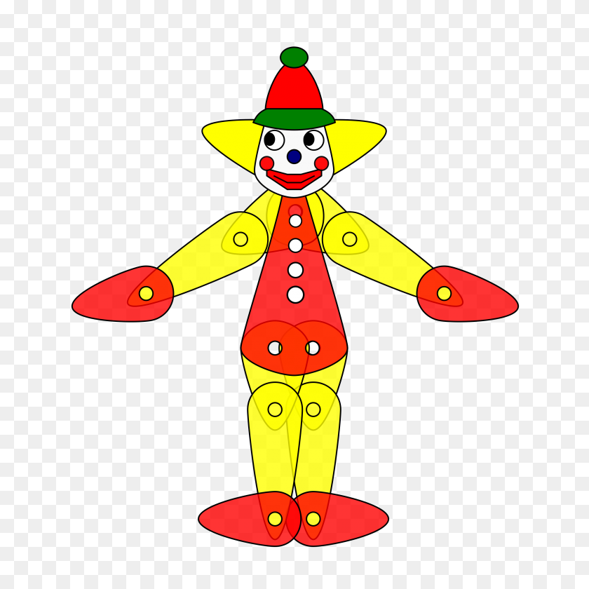 2400x2400 Toy Clown Puppet Animation Icons Png - Puppet PNG