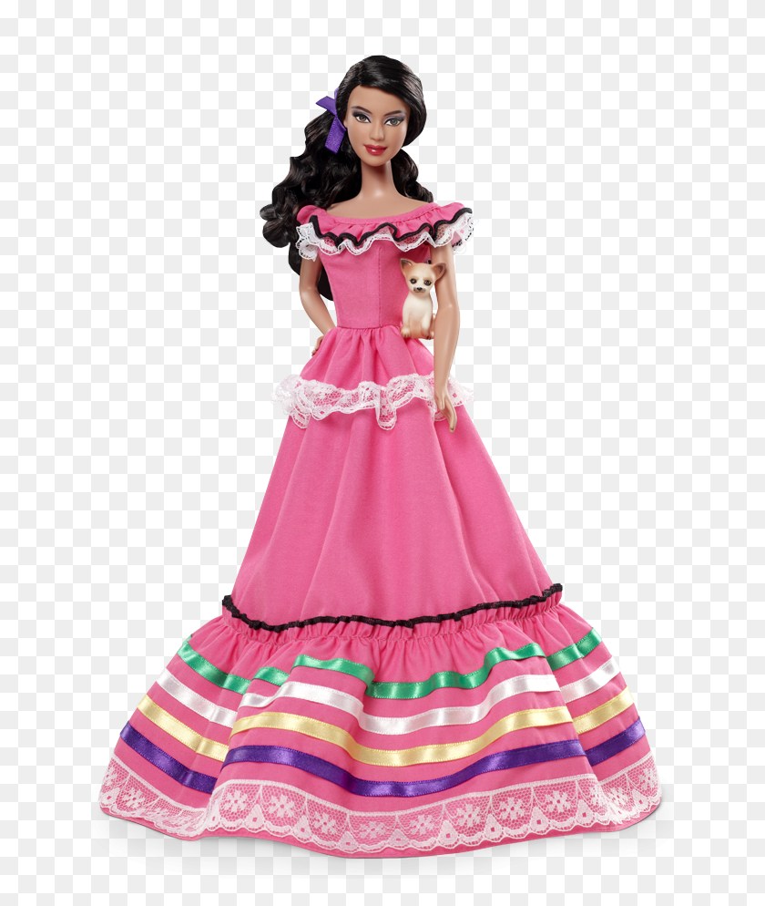 640x934 Toy Or Trouble 'mexico Barbie' Has Passport, Chihuahua Ncpr News - Barbie Doll PNG
