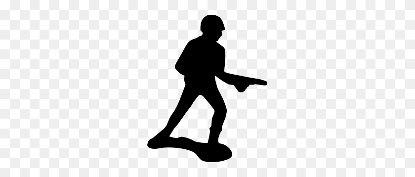243x298 Toy Soldier Clip Art - Soldier Silhouette PNG