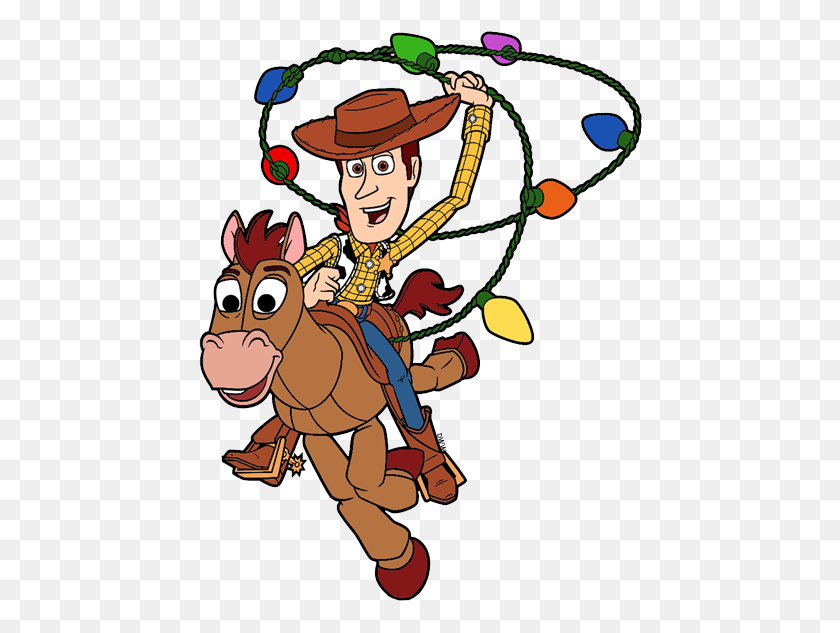 446x573 Toy Story Christmas Clipart Disney Clipart Galore - Playing With Toys Clipart