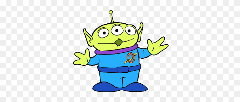 350x298 Toy Story Clipart Martian - Martian Clipart