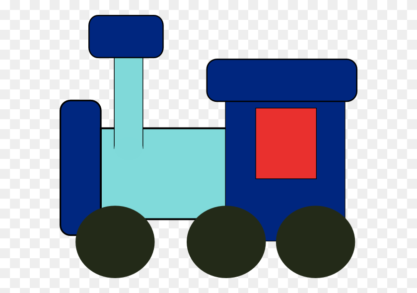 600x530 Toy Train Clip Art - Toys Clipart