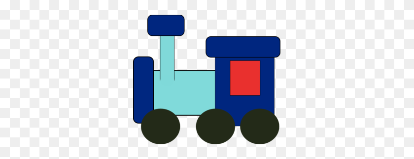 299x264 Toy Train Clip Art - Train Engine Clipart