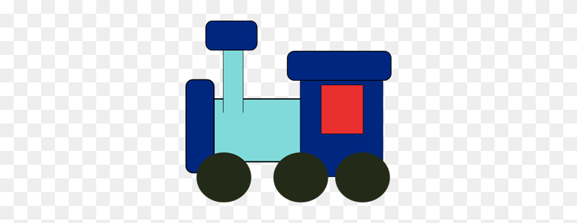 300x265 Toy Train Png, Clip Art For Web - Train Clipart