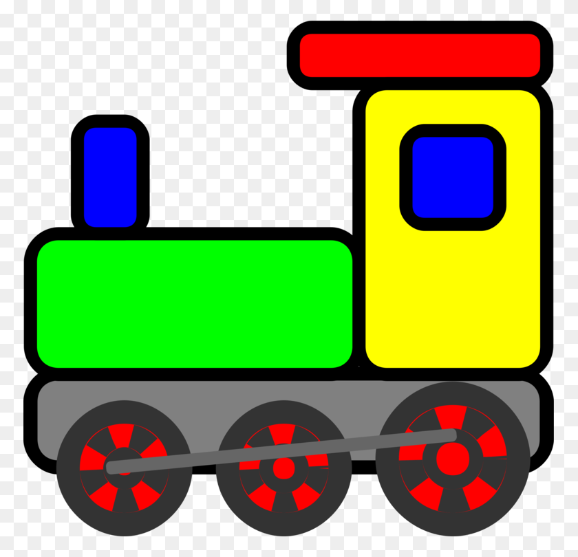 771x750 Toy Trains Train Sets Rail Transport Track - Train On Tracks Clipart