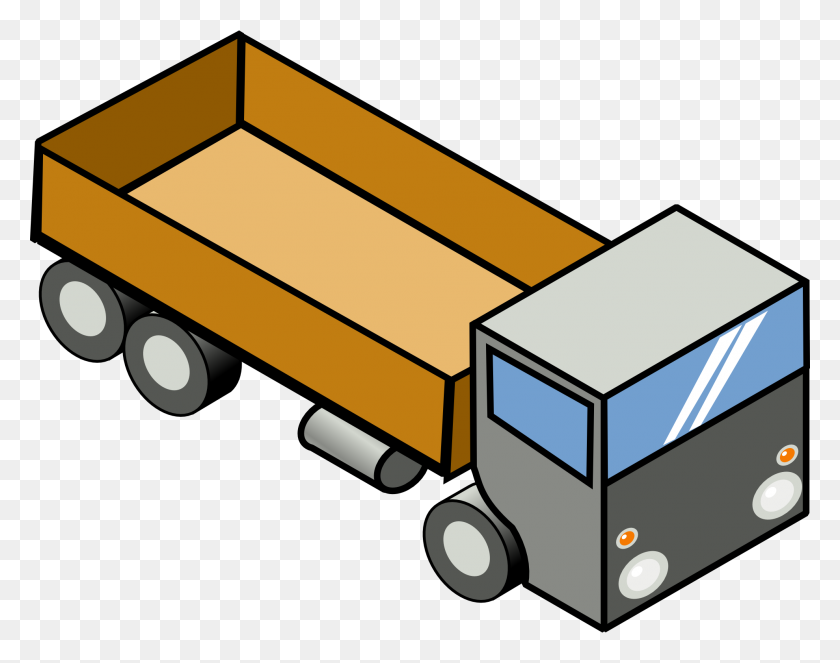 1979x1532 Toy Truck Clipart - Toy Chest Clipart