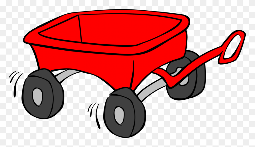 1375x750 Toy Wagon Cart Child - Wheel And Axle Clipart