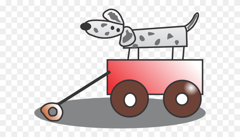 600x419 Toy Wagon Png, Clip Art For Web - Wagon Clipart