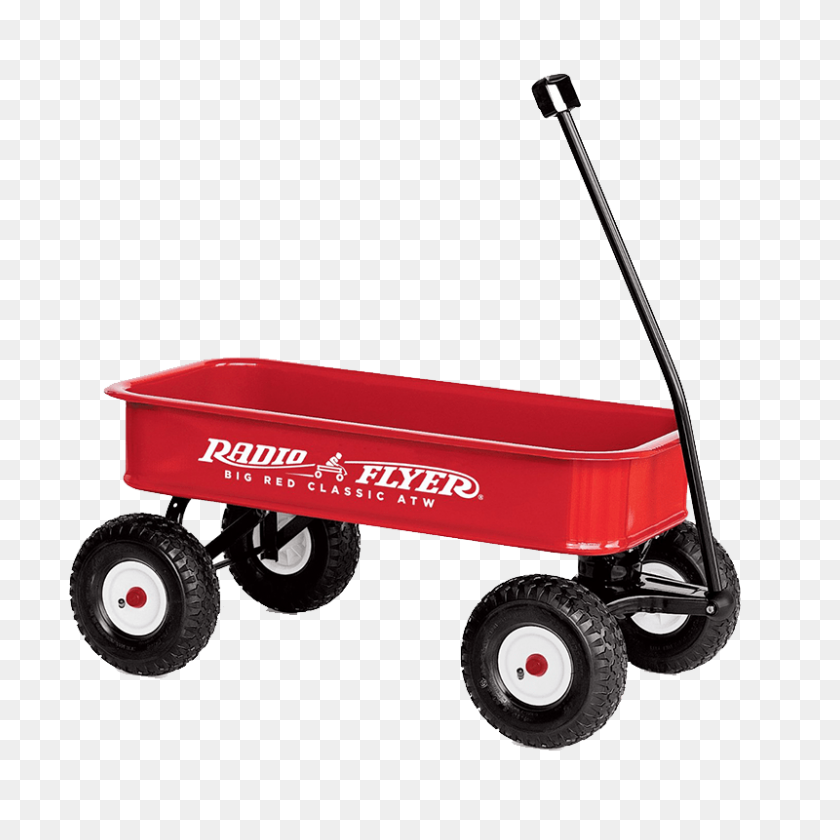 800x800 Toy Wagon Radio Flyer Transparent Png - Wagon PNG