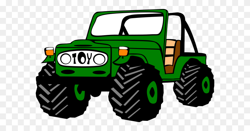 600x379 Toyota Land Cruiser Clipart - Off Road Clipart