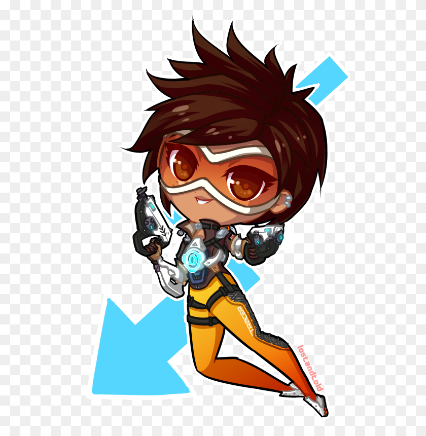 540x800 Tracer Overwatch - Overwatch Tracer PNG